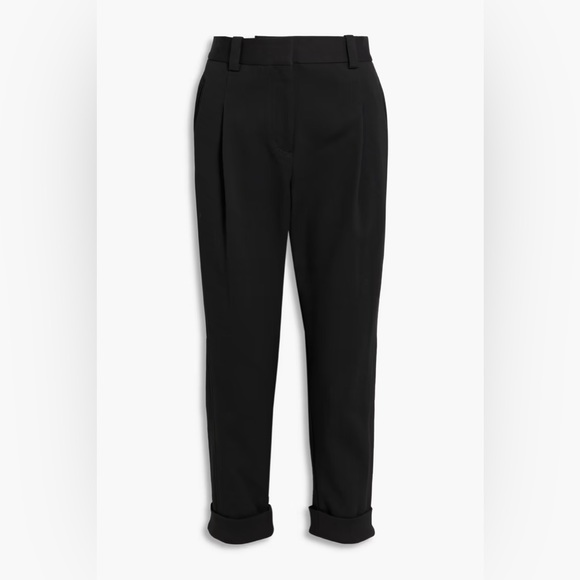 3.1 Phillip Lim Woman Pleat Front Tapered Cuffed Tailored Trouser - Picture 3 of 8